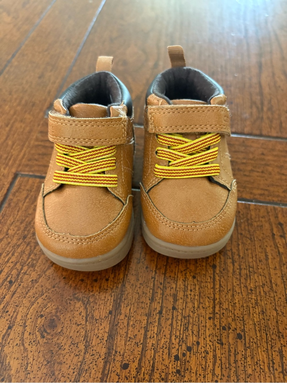 Carter’s Baby Boy Shoe / Sneaker - Velcro Closure - Laces Detail - 2 month